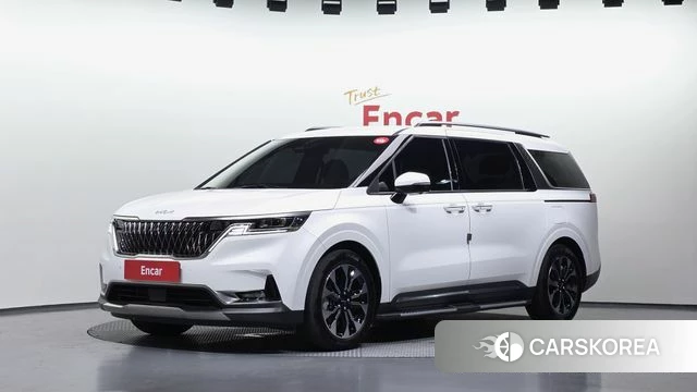 Kia Carnival 4th generation 2023 Белый из Кореи