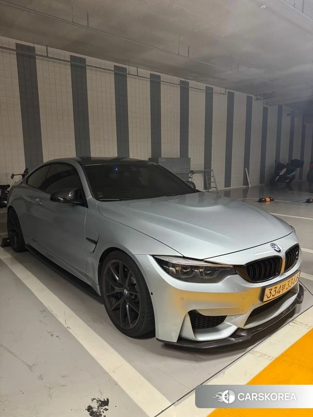 BMW M4 (F82) 2018 Серебряный из Кореи