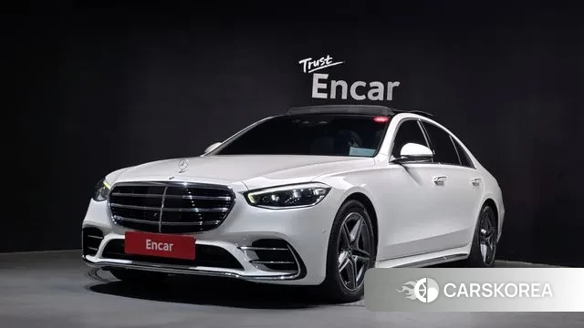 Mercedes-Benz S-Class W223 2022 Белый из Кореи