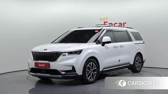 Kia Carnival 4th generation 2021 Белый из Кореи