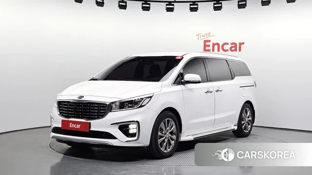 Kia The New Carnival 2019 Белый из Кореи