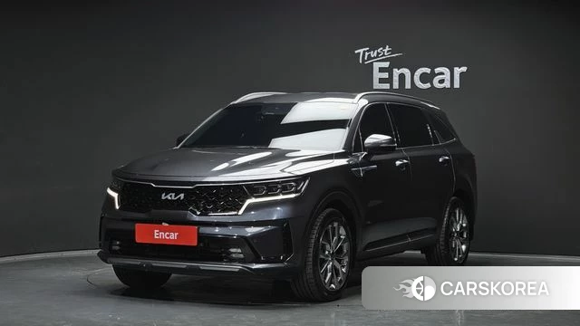 Kia Sorento 4th Generation 2021 Серый из Кореи