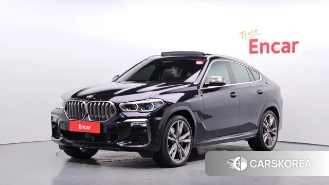 BMW X6 (G06) 2021 Синий из Кореи