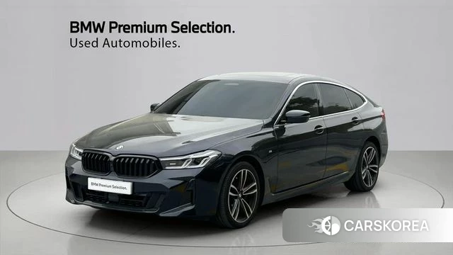 BMW 6 Series GT (G32) 2021 Черный двухцветный из Кореи