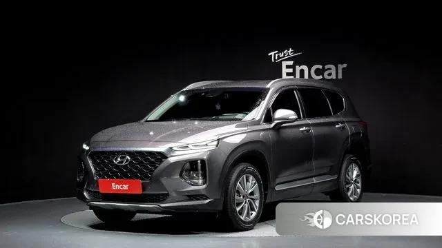 Hyundai Santa Fe TM 2019 Серый из Кореи