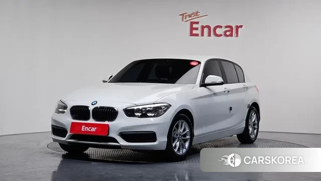 BMW 1 Series (F20) 2018 Белый из Кореи