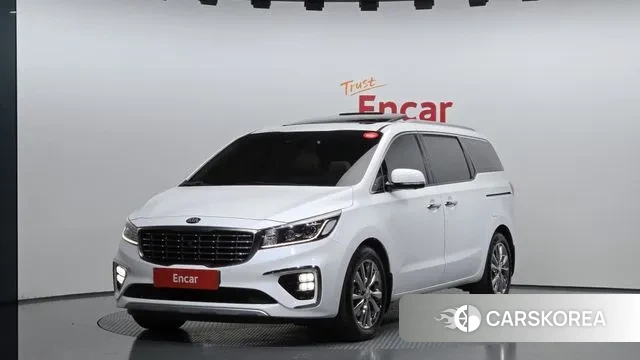 Kia The New Carnival 2018 Белый из Кореи