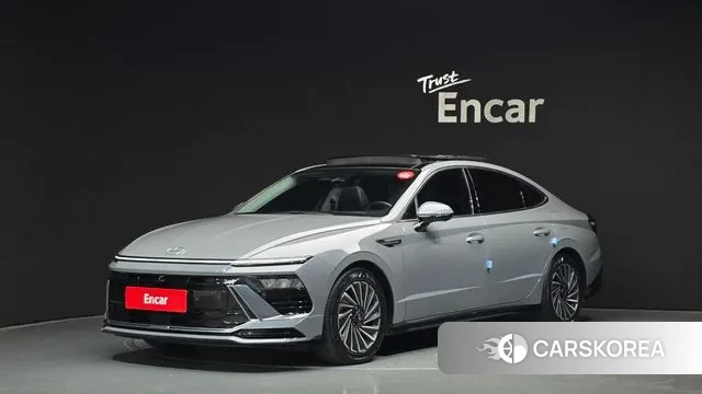 Hyundai Sonata D Edge Hybrid (DN8) 2023 Серый из Кореи