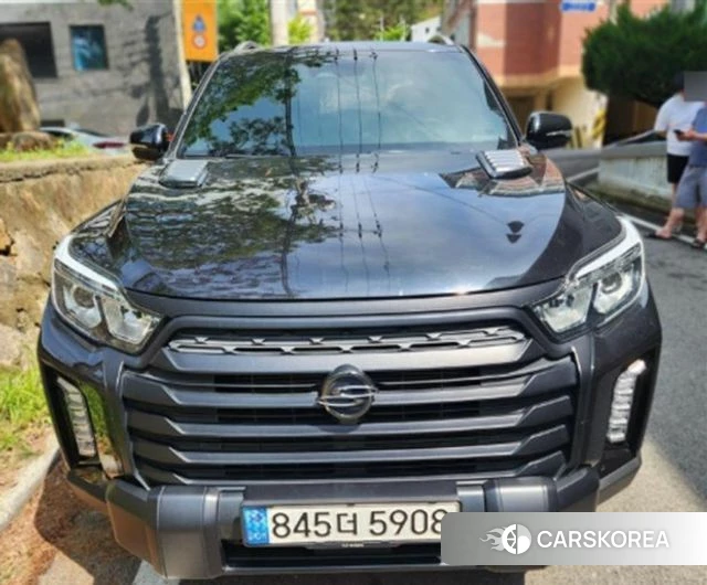 Ssangyong The New Rexton Sport 2022 Черный из Кореи