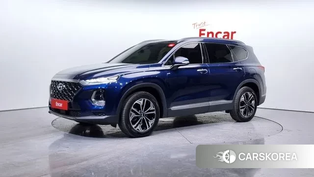 Hyundai Santa Fe TM 2019 Синий из Кореи