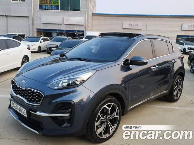 Kia Sportage The Bold 2020 Синий из Кореи