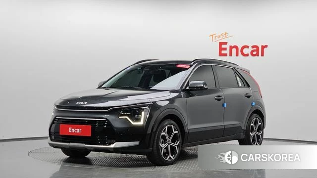 Kia Di Ol Nu Niro 2023 Серый из Кореи