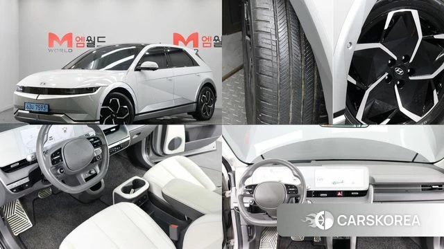 Hyundai Ionic 5 2023 Серебристо-серый из Кореи