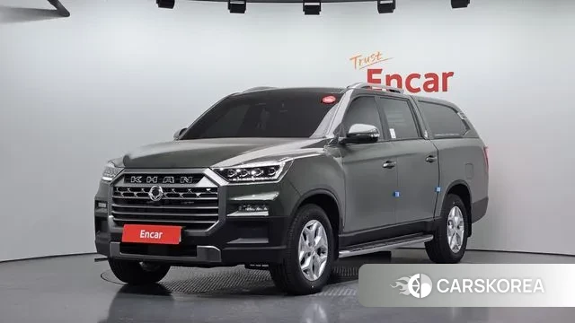 Ssangyong Musso Sports Cannes 2nd generation 2025 Зеленый из Кореи