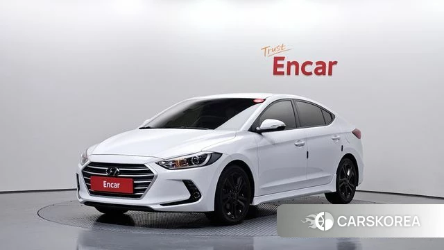 Hyundai Avante AD 2018 Белый из Кореи