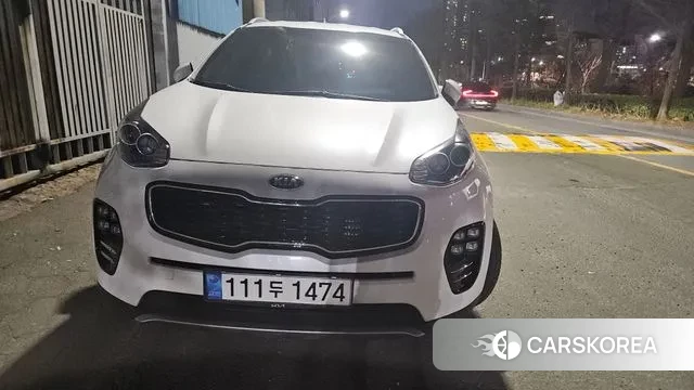 Kia Sportage 4th Generation 2018 Белый из Кореи