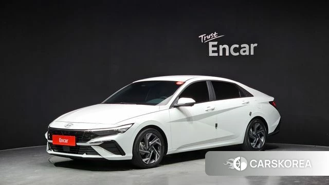 Hyundai The New Avante (CN7) 2023 Белый из Кореи