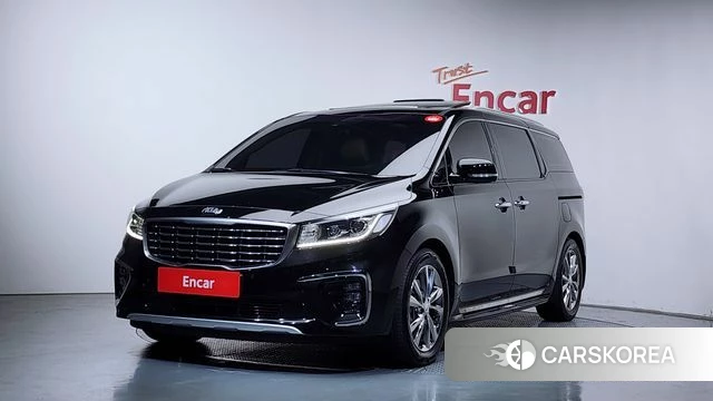 Kia The New Carnival 2018 Черный из Кореи