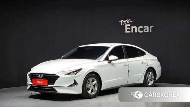 Hyundai Sonata (DN8) 2019 Белый из Кореи