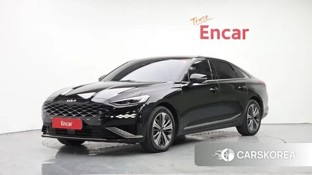 Kia K8 Hybrid 2022 Черный из Кореи