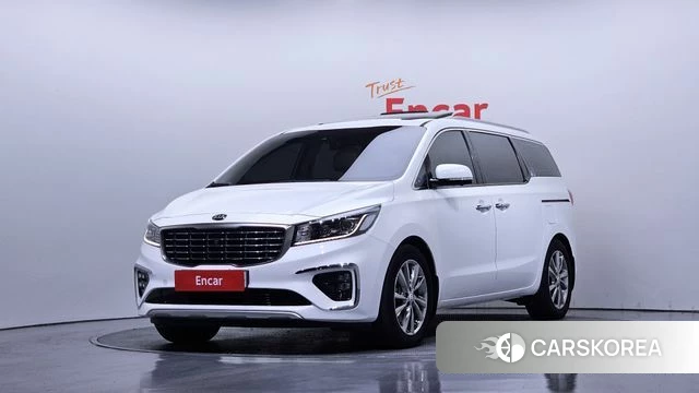 Kia The New Carnival 2018 Белый из Кореи
