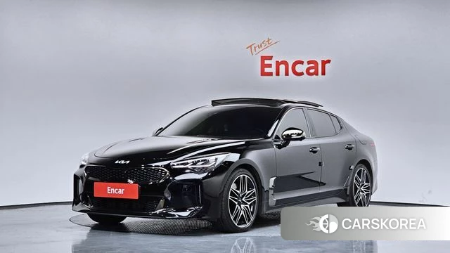 Kia Stinger Meister 2021 Черный из Кореи