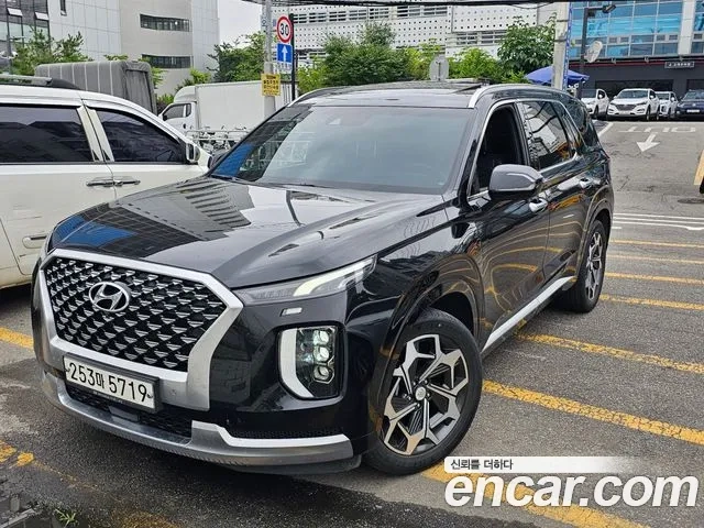 Hyundai Palisade 2021 Черный из Кореи