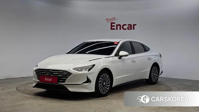 Hyundai Sonata Hybrid (DN8) 2022 Белый из Кореи