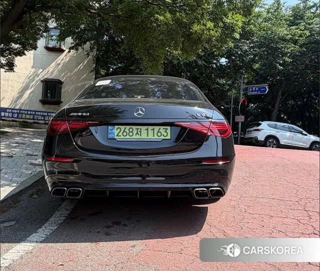 Mercedes-Benz S-Class W223 2024 Черный из Кореи