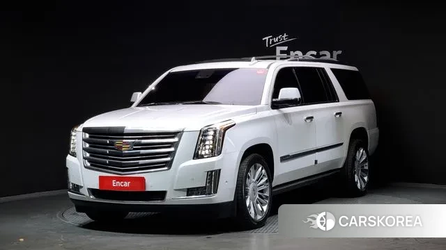 Cadillac Escalade 2018 Белый из Кореи