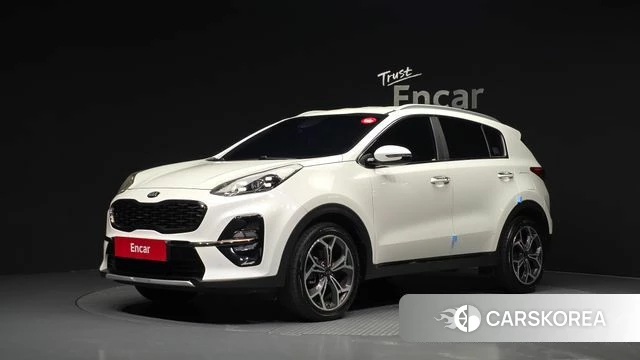 Kia Sportage The Bold 2018 Белый из Кореи
