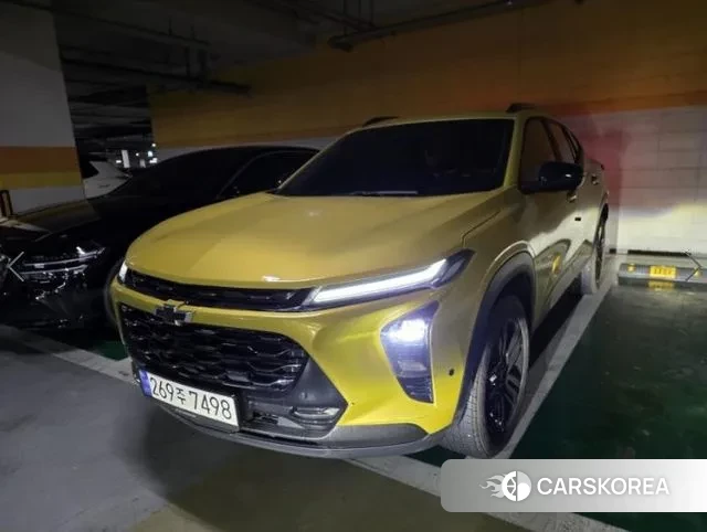 Chevrolet (GM Daewoo) Trax Crossover 2023 Желтый из Кореи