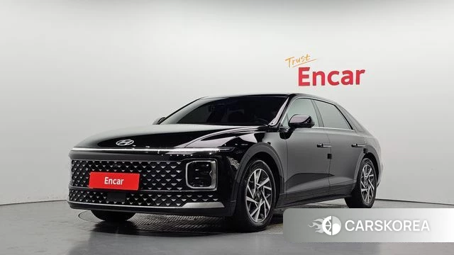 Hyundai Grandeur (GN7) 2023 Черный из Кореи