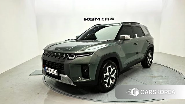 Ssangyong The New Torres 2025 Зеленый из Кореи