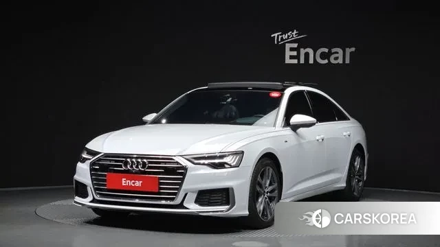 Audi A6 (C8) 2022 Белый из Кореи