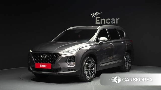 Hyundai Santa Fe TM 2018 Серый из Кореи