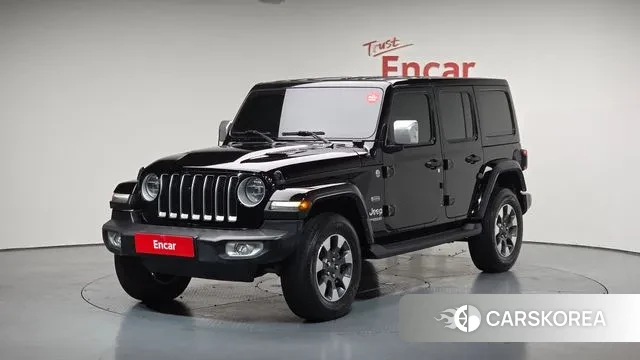 Jeep Wrangler (JL) 2022 Черный из Кореи