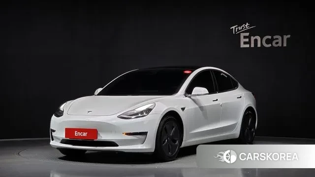 Tesla Model 3 2020 Белый из Кореи