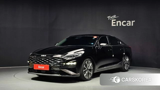 Kia K8 2021 Черный из Кореи