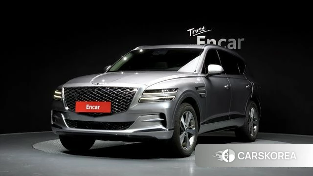 Genesis GV80 2021 Серебристо-серый из Кореи