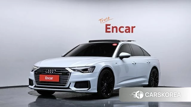 Audi A6 (C8) 2020 Белый из Кореи