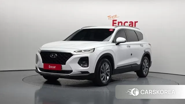 Hyundai Santa Fe TM 2018 Белый из Кореи
