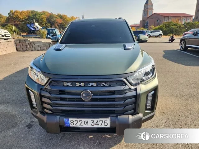 Ssangyong The New Rexton Sports Cannes 2022 Темно-зеленый из Кореи