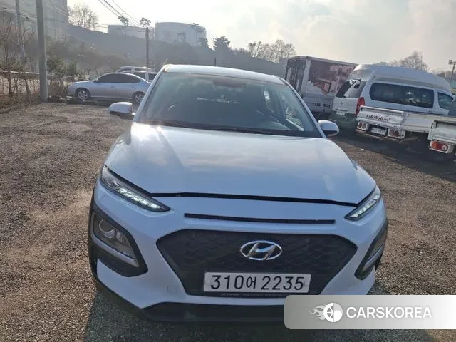 Hyundai Kona 2018 Белый из Кореи