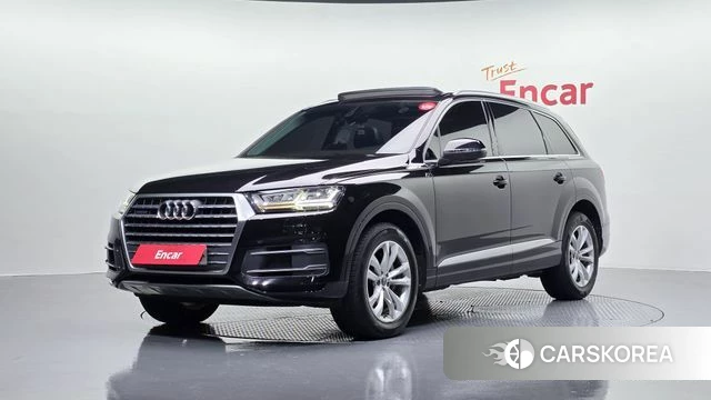 Audi Q7 (4M) 2019 Черный из Кореи