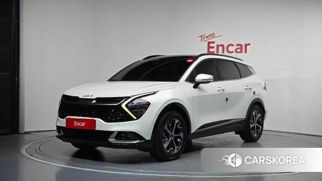 Kia Sportage 5th Generation Hybrid 2021 Белый из Кореи