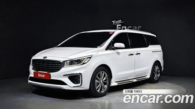 Kia The New Carnival 2018 Белый из Кореи
