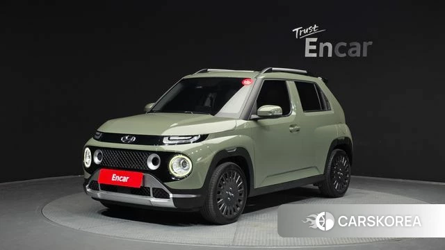 Hyundai Casper 2022 Темно-зеленый из Кореи