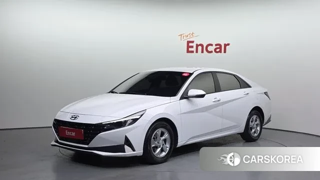 Hyundai Avante (CN7) 2020 Белый из Кореи