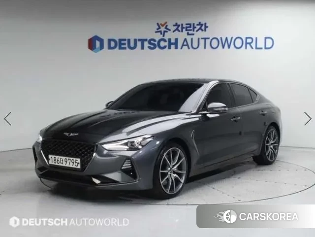 Genesis G70 2018 Серебристо-серый из Кореи